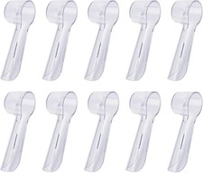 Sturdy ABS Toothbrush Covers for Oral-B - 10 Pack for Eco-Friendly Travel