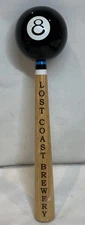 Lost Coast Brewery 8 Ball Tap Handle Pool Cue Stick
