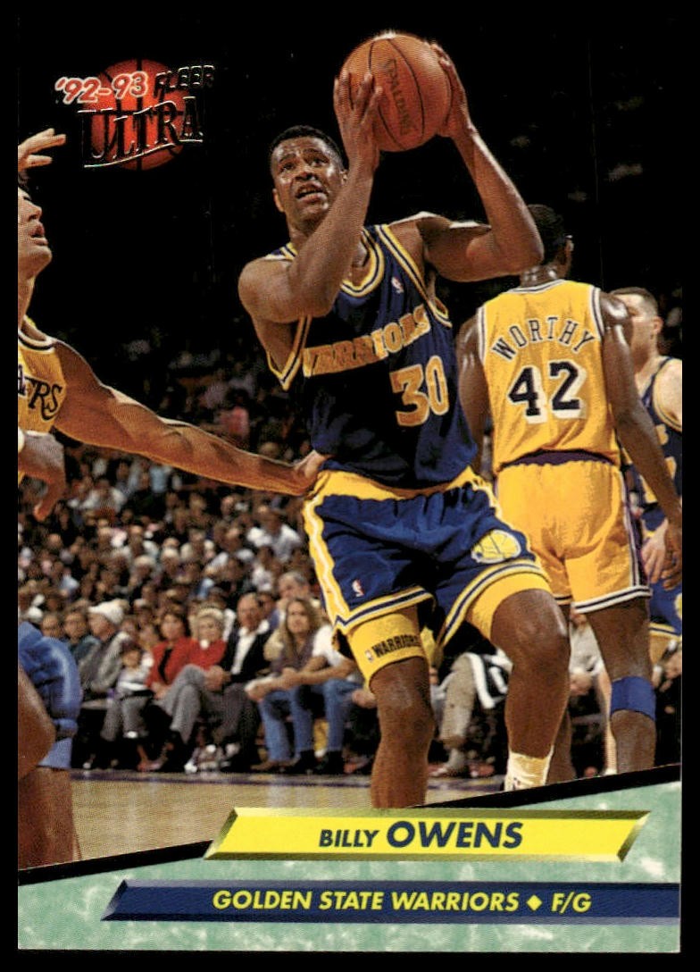 1992-93 Ultra #68 Billy Owens