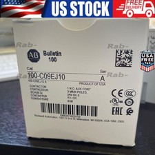 Allen Bradley 100-C09EJ10 /A IEC Contactor, 9A, Late Date 1Yr Wty US USA
