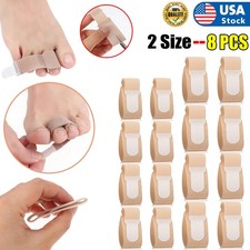 8x Hammer Toe Corrector Toe Splints for Crooked Toes, Curled Toes, Bent Toes USA