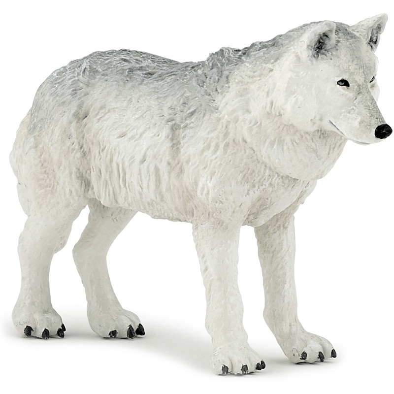 PAPO Polar Wolf Figure Wild Animal Kingdom