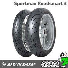 Dunlop Sportmax Roadsmart 3 Motorcycle/Bike Front Tyre- 120 70 ZR17 M/C (58W) TL