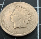 1859 Indian Head Cent Penny 1C - **Cleaned & Very Worn**