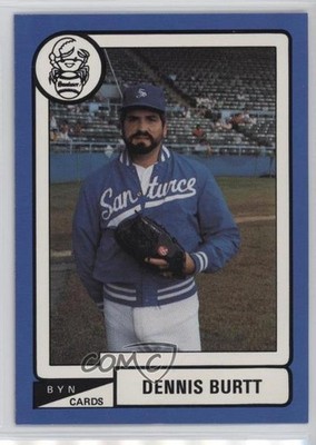 1988-89 BYN Puerto Rico Winter League Dennis Burtt #180 1c7