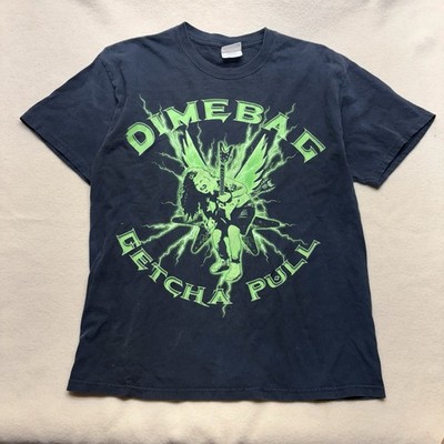 Y2K Pantera Dimebag Darrell Getcha Pull Tee Shirt L