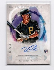 2019 Topps Inception Kevin Newman Rookies and Emerging Stars Auto /200 - #RES-KN