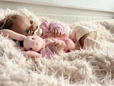 künstlerpuppe Reallife Reborn Neugeborenes Baby Puppe Sammlerpuppe Limitiert Neu