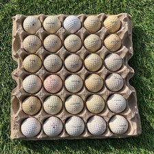 Vintage Antique Golf Ball Lot of 30 Balls Royal Dunlop MacGregor Golden Scot