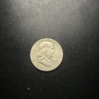 1961 Franklin Half Dollar Silver Coin Circulated Liberty Bell Reverse