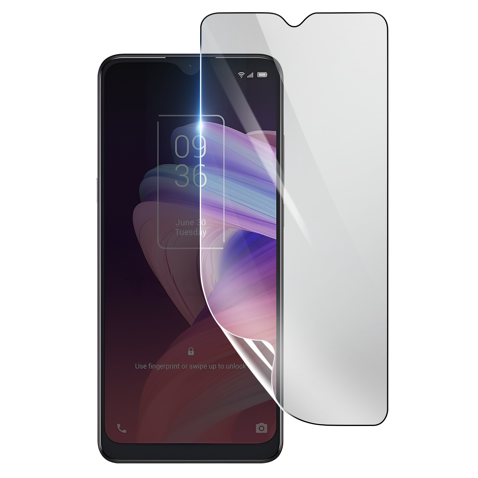 Évitez l'écran brisé : Protection hydrogel antichoc 3mk pour TCL 10 SE