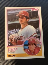 1983 Topps Traded - Charlie Puleo #88T 1 Star Back (RC) Cincinnati Reds Rookie 