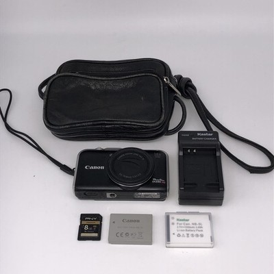 Canon PowerShot SX230 HS Digital Camera 12.1MP 14x Optical Zoom Auto Focus Black