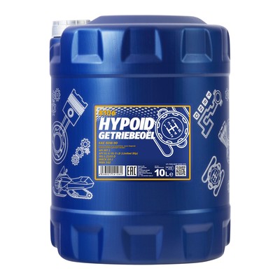 MANNOL Hypoid 80W-90 GL-5 LS Getriebeöl, 10 Liter