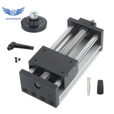 Tornillo de bola de mesa deslizante manual de doble eje óptico de 100 mm SFU1605 guías lineales