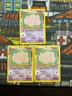 2002 Pokemon Neo Destiny Exeggcute #64/105 (x3) Common - Vintage - Set Of 3 💎🔥