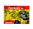 1968 Topps BOYD DOWLER #105 EX--Packers!!