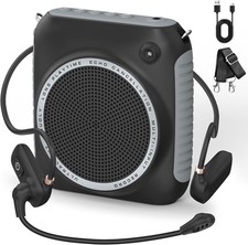 Wireless Voice Amplifier with Headset Microphone, Mini Portable T24-11