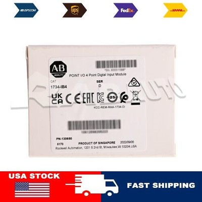NEW Allen Bradley 1734-IB4 Point I/O 4 Point Digital Input Module US Free Tax