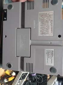 Original NES Nintendo System Console- All Hookups- 10 Games- Cleaned- Tested
