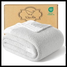 Grey Microfiber Twin Size Bed Blanket Cozy Soft Lightweight - All Seasons Com...