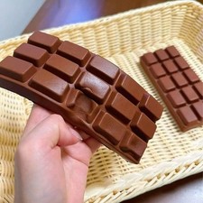 Chocolate Squishy Squeeze Toy PU Soft Slow Rising Stress Relief Desk Toy - Brown