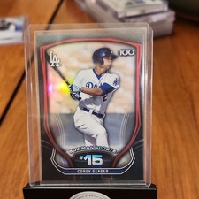 Topps 2015 Bowman Scouts' Top 100 Corey Seager Rookie Insert #BTP-15 Dodgers