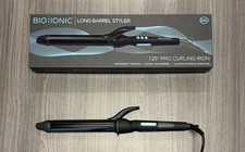 Bio Ionic 1.25" Long Barrel Curling Iron - Black