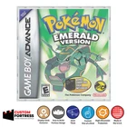 Custom Acrylic Hard Case for GAME BOY ADVANCE POKEMON EMERALD Video Game Box