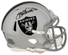 Willie Gault Signed Raiders Riddell Speed Mini Helmet - (SCHWARTZ COA)