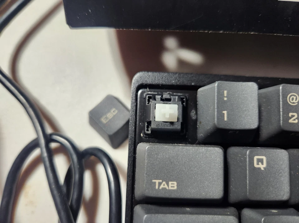 VORTEX POK3R Black Keyboard Model VTG-6100-Tested Working Computer Gaming Black - Image 3 of 4