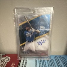 Topps 2021 Bowman's Best Kyle Isbel Best of 2021 Auto B21-KI Royals RC