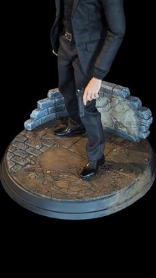  Urban Ruin Diorama Base 1:6 - inkl. Tasche - Für Hot Toys  wie WICK / Detolf''