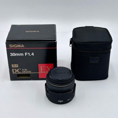 Sigma Auto Focus Lens 30mm f/1.4 EX DC HSM For Nikon AF Motorized Lens