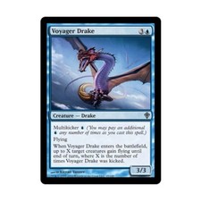 WotC MtG Worldwake Voyager Drake (U) (x4) NM