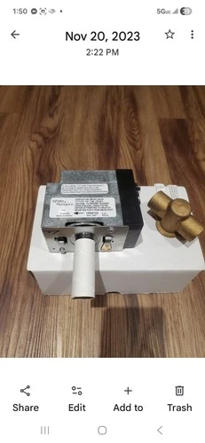 White-Rodgers 13 11 102S1 Motorized Zone Valve, 5-5/8X4-5/8X2-5/8