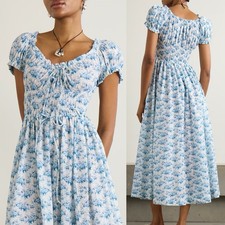 Size XL NWT Doen Ashlynn Dress in Bleu Rosier Floral