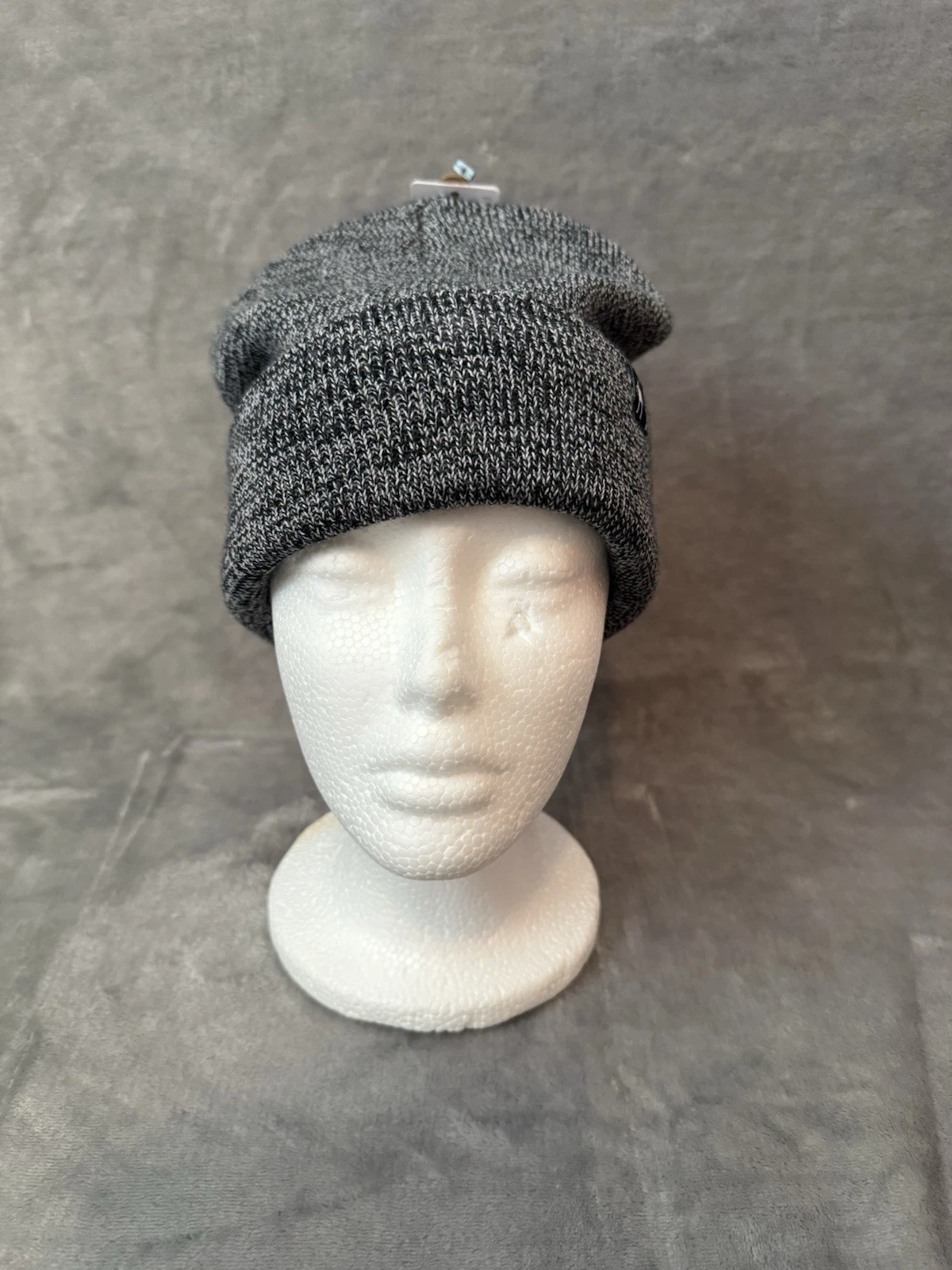 Smartwool Merino Wool Blend Beanie Heather Black White Unisex OSFM