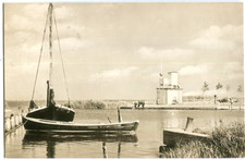DDR-Foto-AK BODSTEDT /FUHLENDORF /Stempel BARTH am Hafen 60er