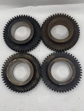Lot Of 4 Martin Sprocket GEAR SPUR 14 1/2 DEGREES STEEL  Black S1648