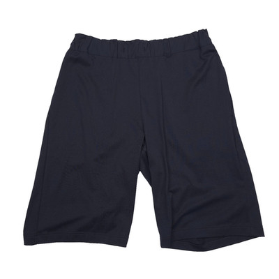 Hanro Night & Day Knit Shorts Mens Small Solid Black Cotton (Missing Drawstring)
