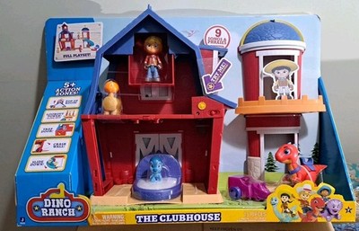 Dino Ranch Deluxe Clubhouse Playset NEW 5 Action Zones 9 Songs & Phrases
