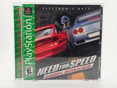 Sony Playstation 1 PS1 Need For Speed High Stakes CIB Cleaned & Tested