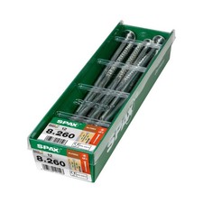 SPAX 8.0x260mm T40 T-Star Washer Head Wirox Screws (Box 12) 4251010802617