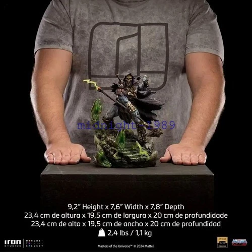 Estatua Skeletor Iron Studios He-Man y los Maestros del Universo escala 1/10