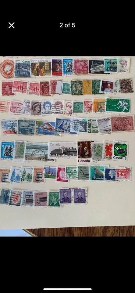 Canada Large Stamp Collection Used - Image 2 of 4