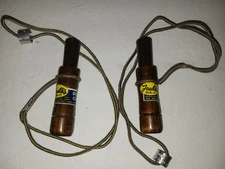 Faulk's Duck Call WA-11 Twice International Champ 618 8th St. Very Good W/Reed