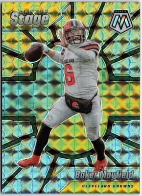 2020 Panini Mosaic #CS7 Baker Mayfield Center Stage