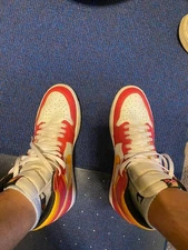 Trashed Used Worn Nike Basketball Shoes Beaters Size 12 Sneakers 