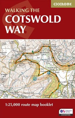 The Cotswold Way Map Booklet 1:25,000 OS Route Mapping Taschenbuch Englisch 2024